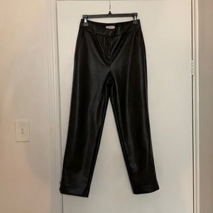 Babaton leather pant